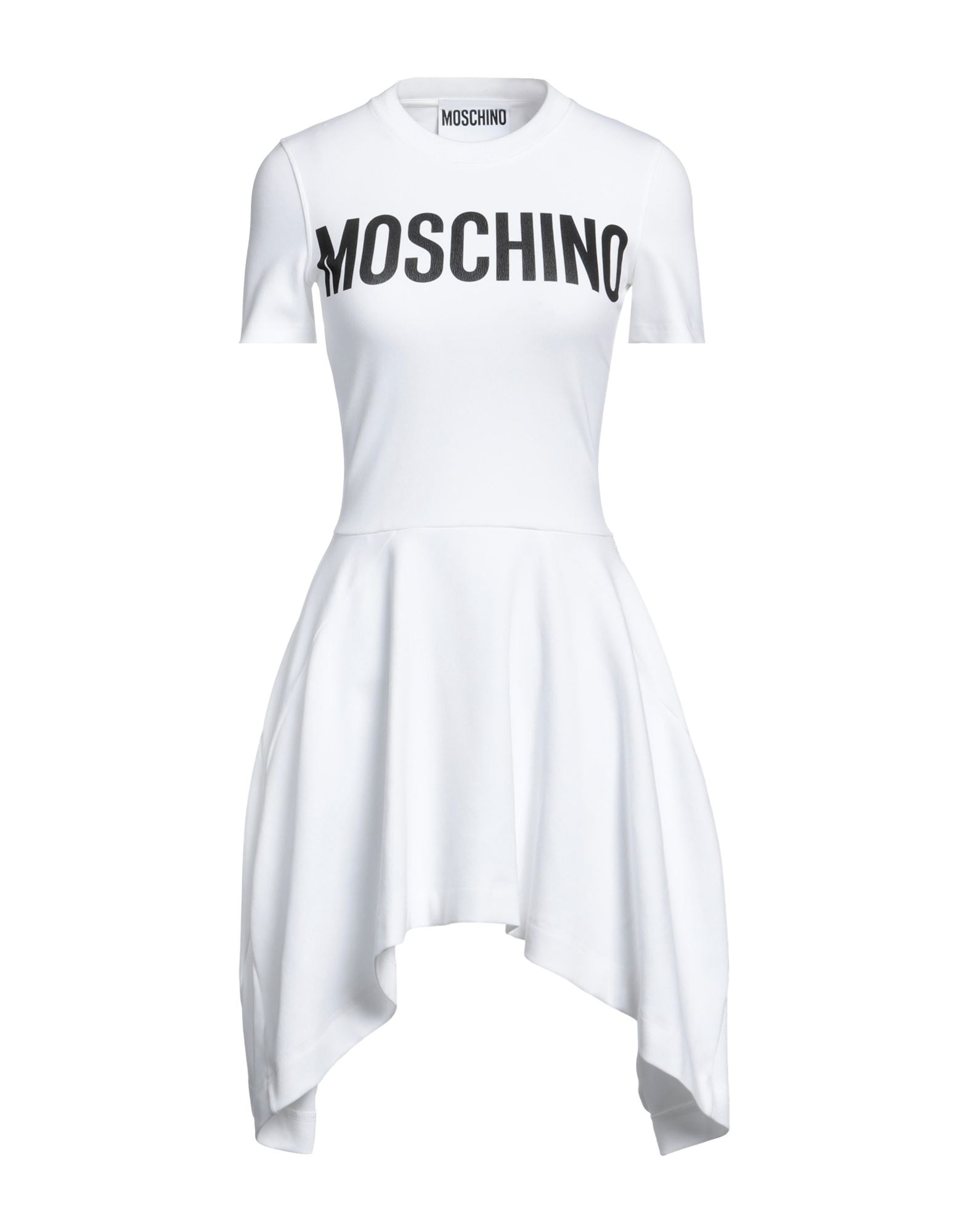 Moschino Short Dresses In White