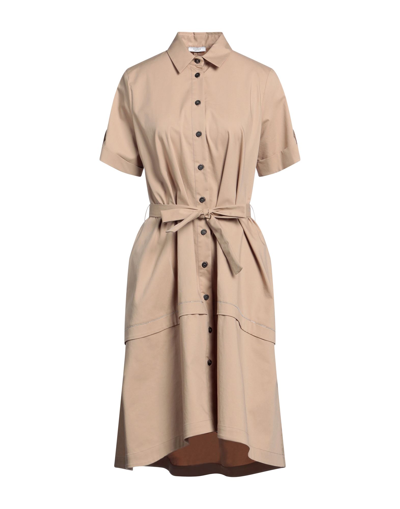Peserico Midi Dresses In Beige