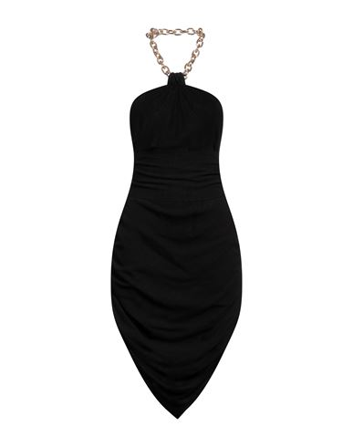 Giuseppe Di Morabito Woman Mini Dress Black Size 8 Viscose, Linen