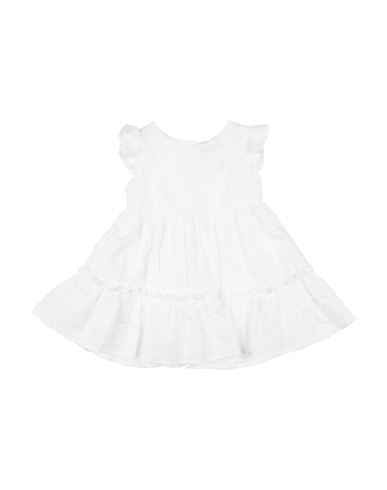 Moschino Baby Newborn Girl Baby Dress White Size 3 Cotton