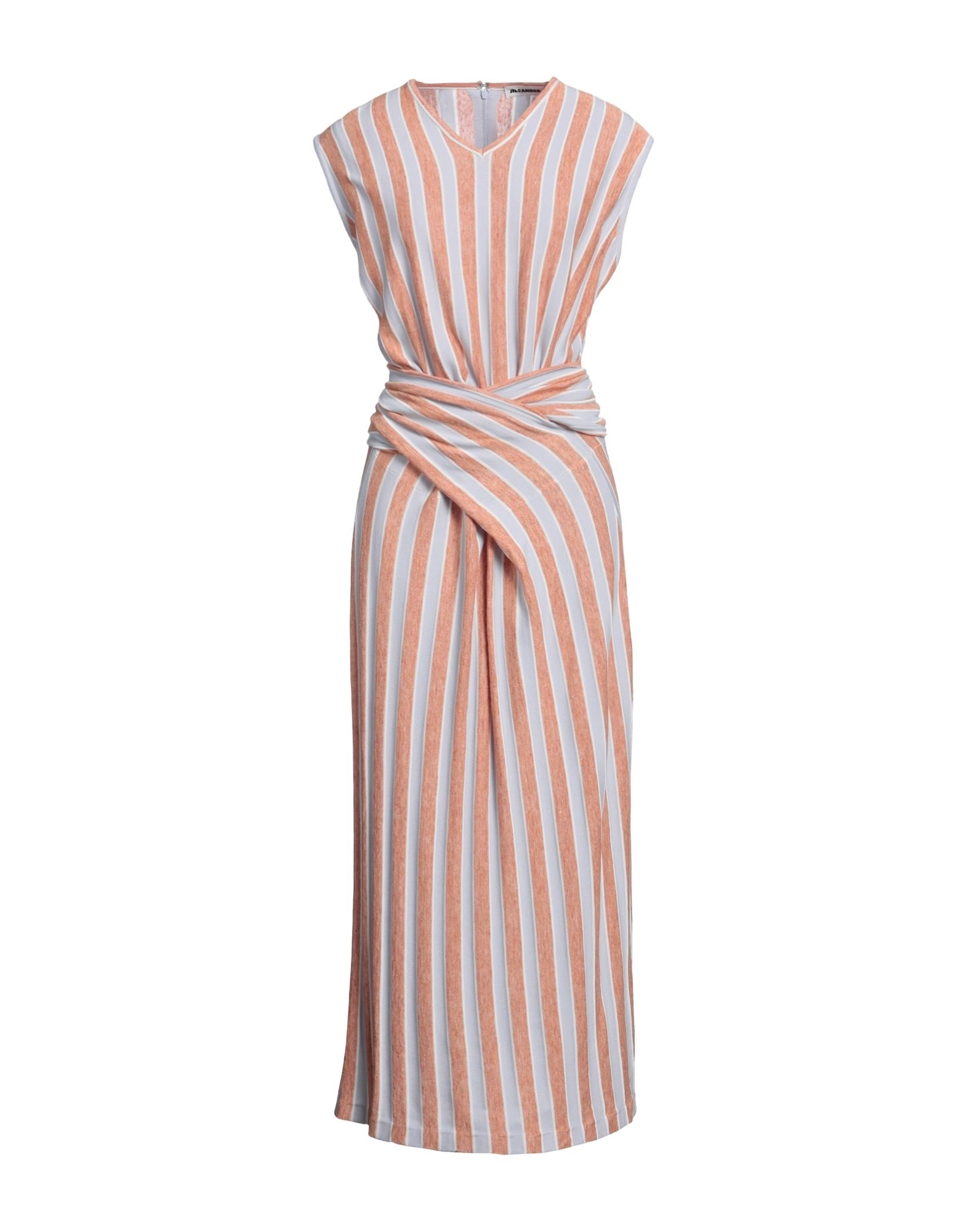 Jil Sander Long Dresses In Blue