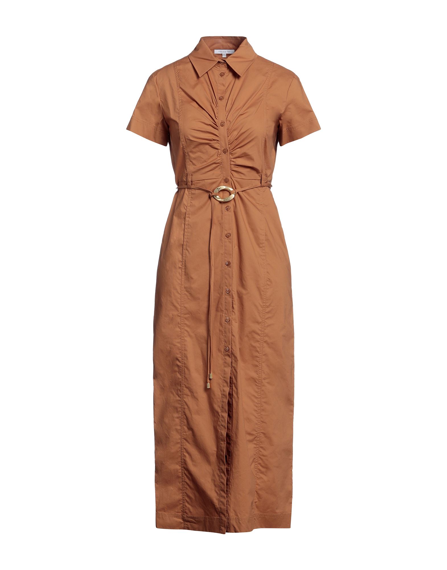 Patrizia Pepe Long Dresses In Brown