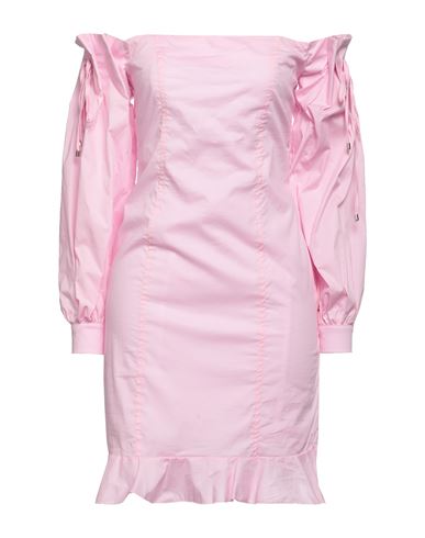 Relish Woman Mini Dress Pink Size Xs Cotton, Elastane