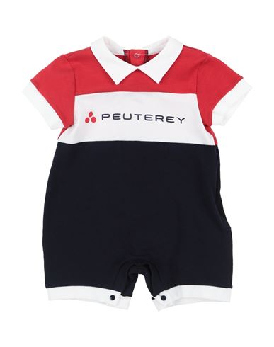Peuterey Newborn Boy Baby Jumpsuits & Overalls Blue Size 1 Cotton, Elastane
