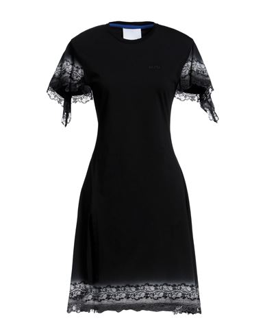 Shop Koché Woman Midi Dress Black Size S Cotton, Polyamide, Viscose