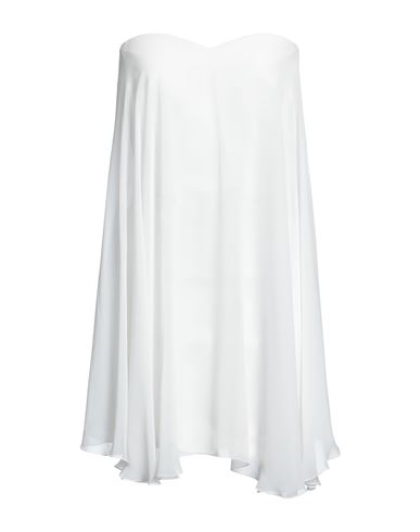Relish Woman Mini Dress White Size 6 Polyamide, Elastane