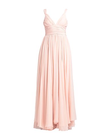 Alma Sanchez Woman Long Dress Pink Size 6 Polyester