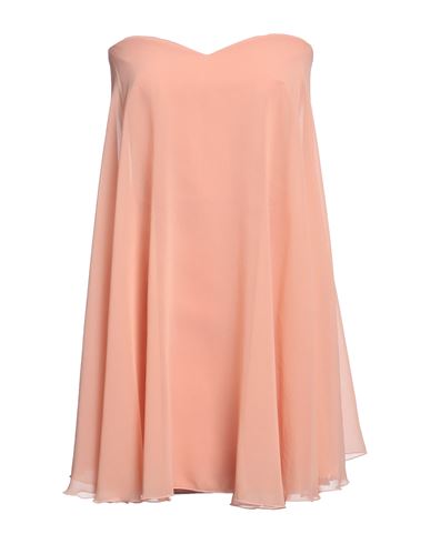 Shop Relish Woman Mini Dress Salmon Pink Size 8 Polyamide, Elastane, Polyester