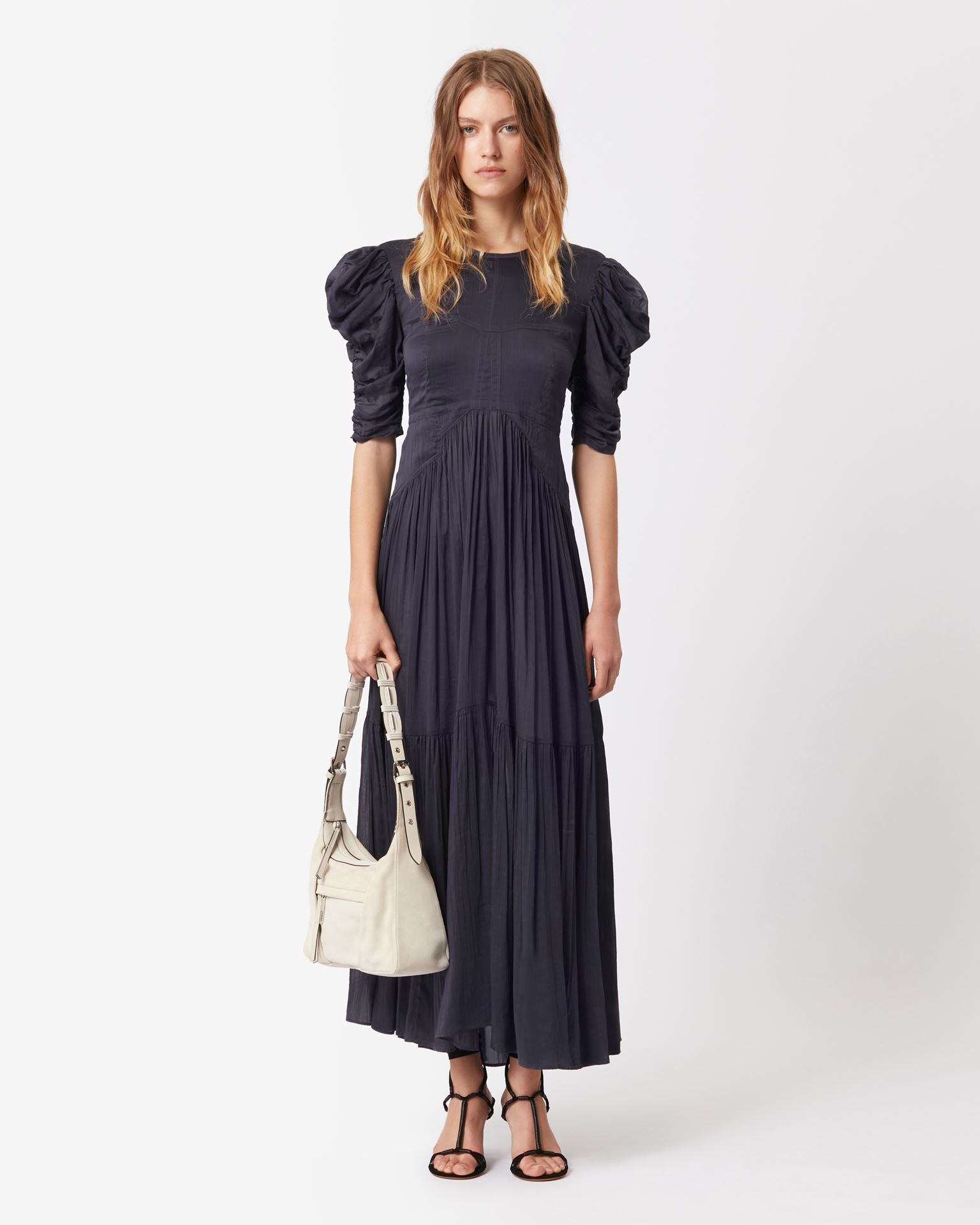 Isabel Marant, Bealisa Cotton Dress - Women - Black