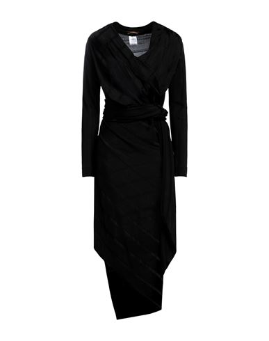 Vivienne Westwood Anglomania Woman Midi Dress Black Size 4 Viscose, Nylon, Elastane