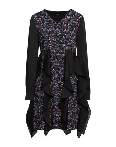 Marani Woman Mini Dress Black Size 4 Viscose, Elastane, Polyester