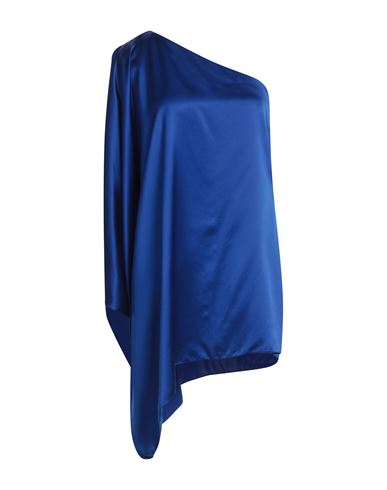 Saint Laurent Woman Short Dress Bright Blue Size 2 Silk