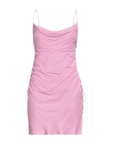 For Love & Lemons Woman Mini Dress Mauve Size L Cupro, Rayon In Purple