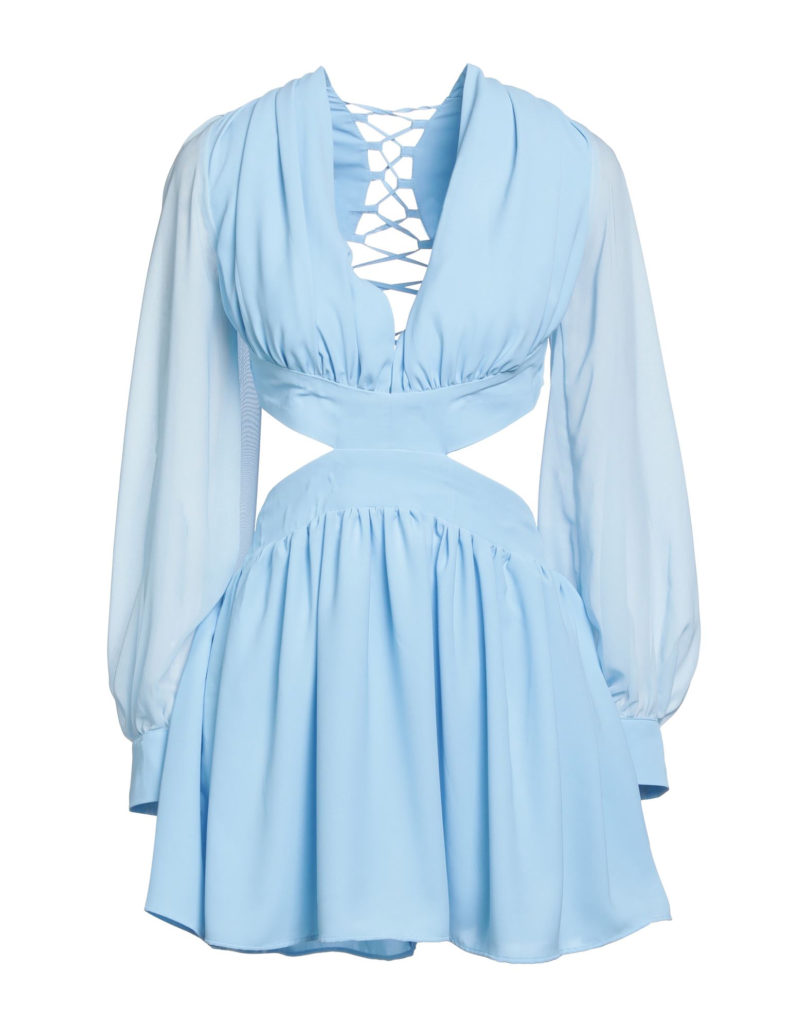 Moeva Short Dresses In Blue