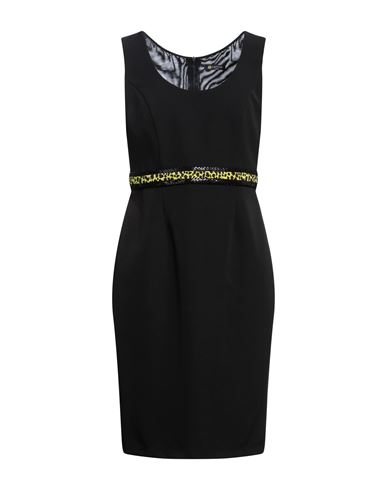 Camilla  Milano Camilla Milano Woman Midi Dress Black Size 6 Polyester, Elastane, Polyamide, Nylon, Metal