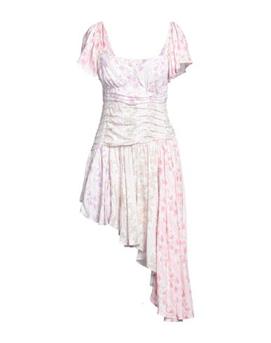 Loveshackfancy Woman Mini Dress Light Pink Size 6 Viscose, Rayon