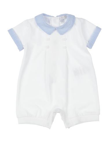 Nanán Newborn Boy Baby Jumpsuits White Size 3 Cotton