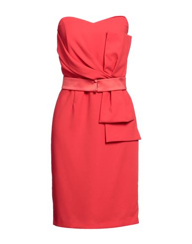 Camilla  Milano Camilla Milano Woman Mini Dress Red Size 8 Polyester, Nylon, Elastane