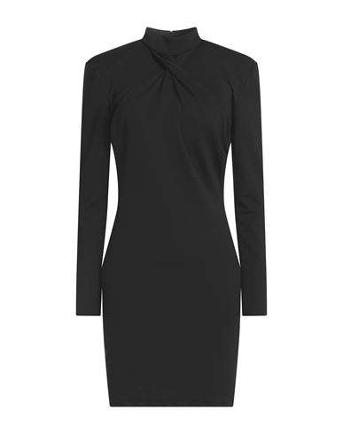 Han Kjobenhavn Han Kjøbenhavn Woman Mini Dress Black Size S Polyester, Elastane