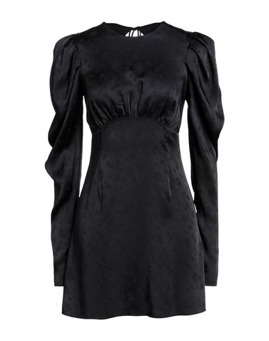 The Andamane Woman Mini Dress Black Size 4 Acetate, Polyamide