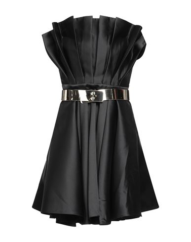 Simona Corsellini Woman Short Dress Black Size 2 Polyester