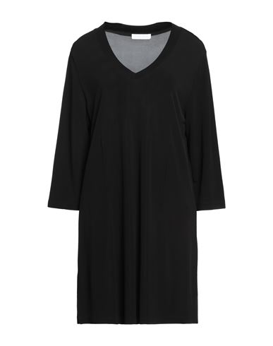 Le Tricot Perugia Woman Short Dress Black Size Xl Viscose