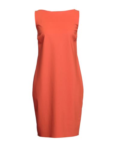 Chiara Boni La Petite Robe Woman Mini Dress Orange Size 4 Polyamide, Elastane