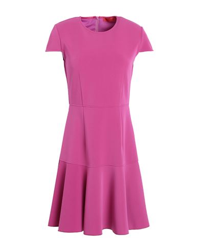 Max & Co . Woman Mini Dress Mauve Size L Polyester, Elastane In Purple