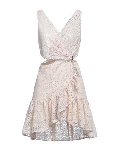 Sandro Woman Mini Dress Light Pink Size 10 Polyester, Cotton