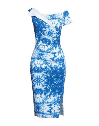 Chiara Boni La Petite Robe Woman Midi Dress Azure Size 6 Polyamide, Elastane In Blue
