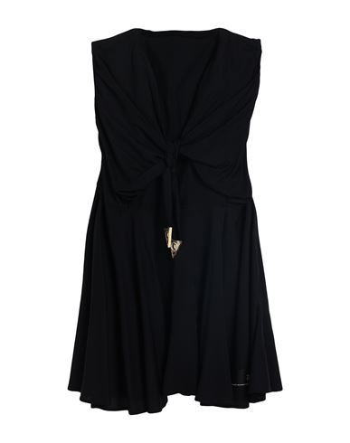 Versace Jeans Couture Woman Short Dress Black Size 4 Viscose