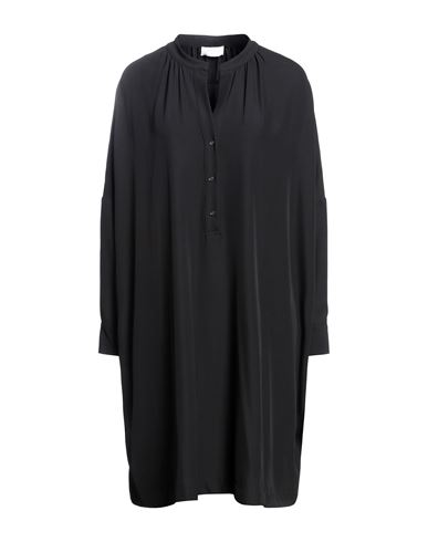 Ottod'ame Woman Mini Dress Black Size 6 Polyester, Elastane