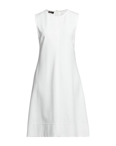 Les Copains Woman Midi Dress Off White Size 4 Viscose, Polyamide, Elastane