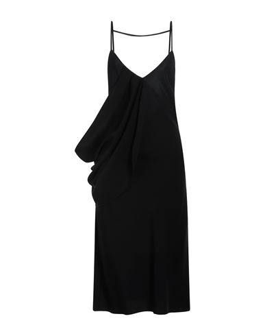 Annarita N Woman Midi Dress Black Size M Polyester, Elastane