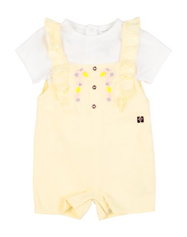Carrèment Beau Carrément Beau Newborn Girl Baby Jumpsuits & Overalls Yellow Size 3 Cotton