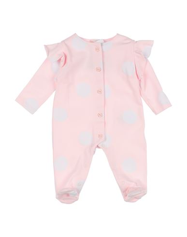 Nanán Newborn Girl Baby Jumpsuits & Overalls Light Pink Size 3 Cotton, Elastane