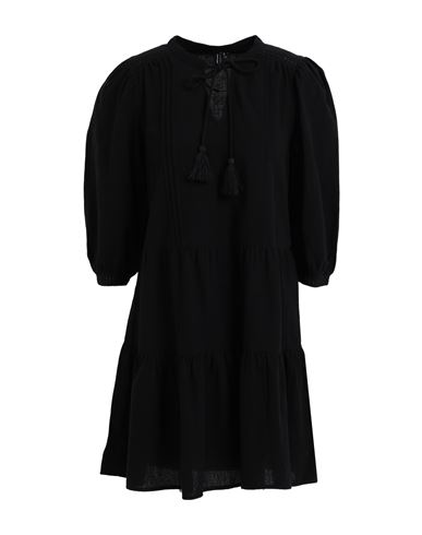 Vero Moda Vmpretty 3/4 Tunic Noos Woman Mini Dress Black Size S Cotton
