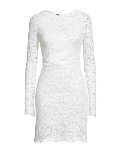 Amen Woman Mini Dress Off White Size 10 Polyamide, Viscose