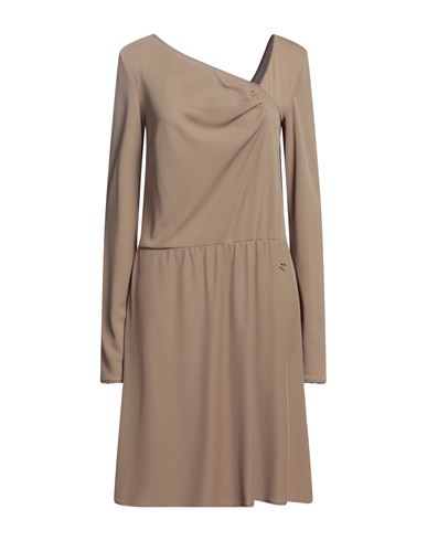 Galliano Woman Short Dress Light Brown Size 10 Polyester In Beige
