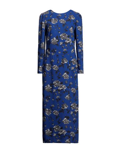 Red Valentino Woman Long Dress Blue Size 4 Polyester