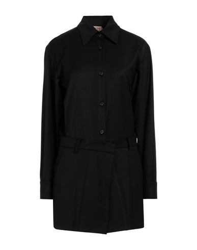 N°21 Woman Mini Dress Black Size 6 Polyester, Wool, Elastane
