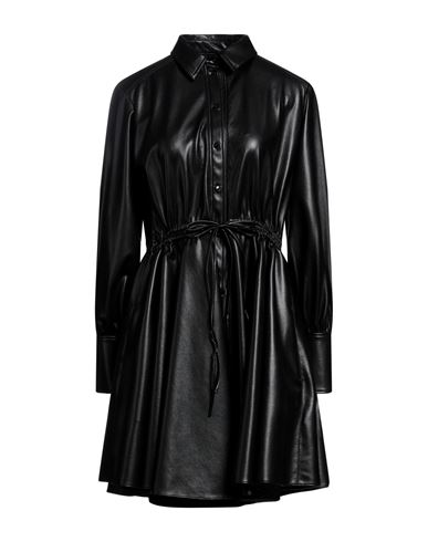 Sly010 Woman Mini Dress Black Size 10 Polyester, Polyurethane