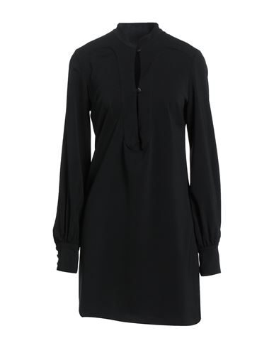 Virna Drò® Virna Drò Woman Mini Dress Black Size 4 Polyester, Elastane