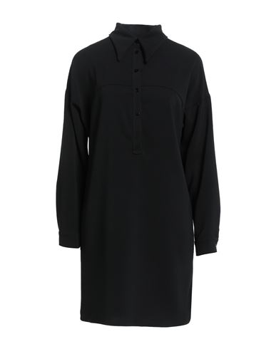 Virna Drò® Virna Drò Woman Mini Dress Black Size 6 Polyester, Elastane