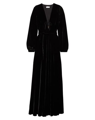 Raquel Diniz Woman Long Dress Black Size 0 Silk