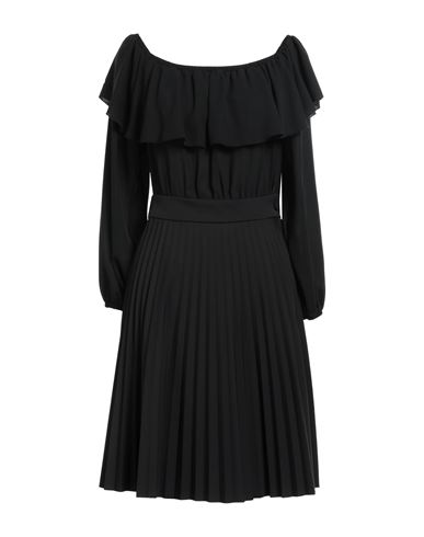 Shop Be Blumarine Woman Mini Dress Black Size 6 Polyester, Elastane
