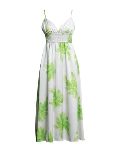 Berna Woman Long Dress Light Green Size Onesize Polyester