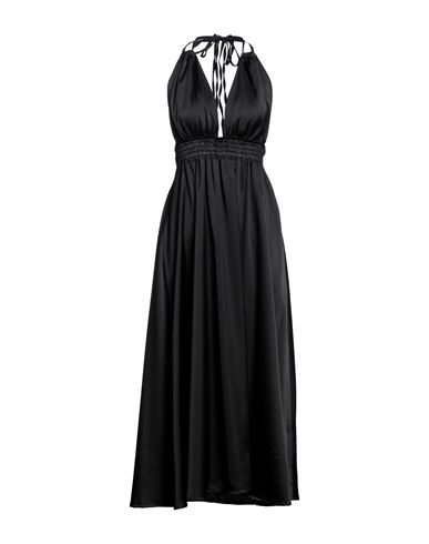 Berna Woman Long Dress Black Size Onesize Polyester