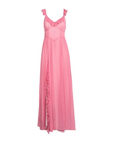 Loveshackfancy Woman Long Dress Pink Size 00 Viscose
