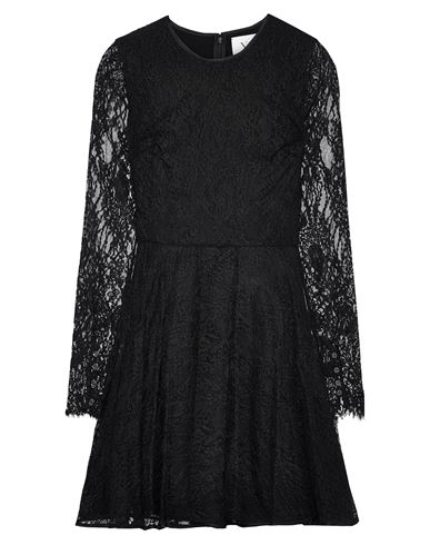 Novis Woman Mini Dress Black Size 8 Rayon, Cotton, Nylon